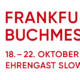 FRANKFURTER BUCHMESSE 18. - 22. OKTOBER 2023 EHRENGAST SLOWENIEN