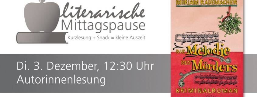 Literarische Mittagspause in der Stadtbibliothek Osnabrück mit Miriam Rademacher