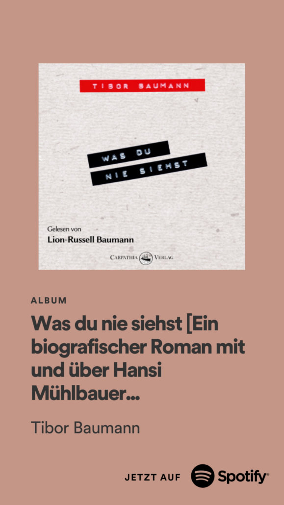 »Was du nie siehst« von Tibor Baumann als Hörbuch auf Spotify